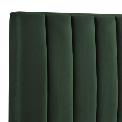  Elements International Coyote Queen Bed W/Carroll Emerald w/Two End Table IMAGE 5