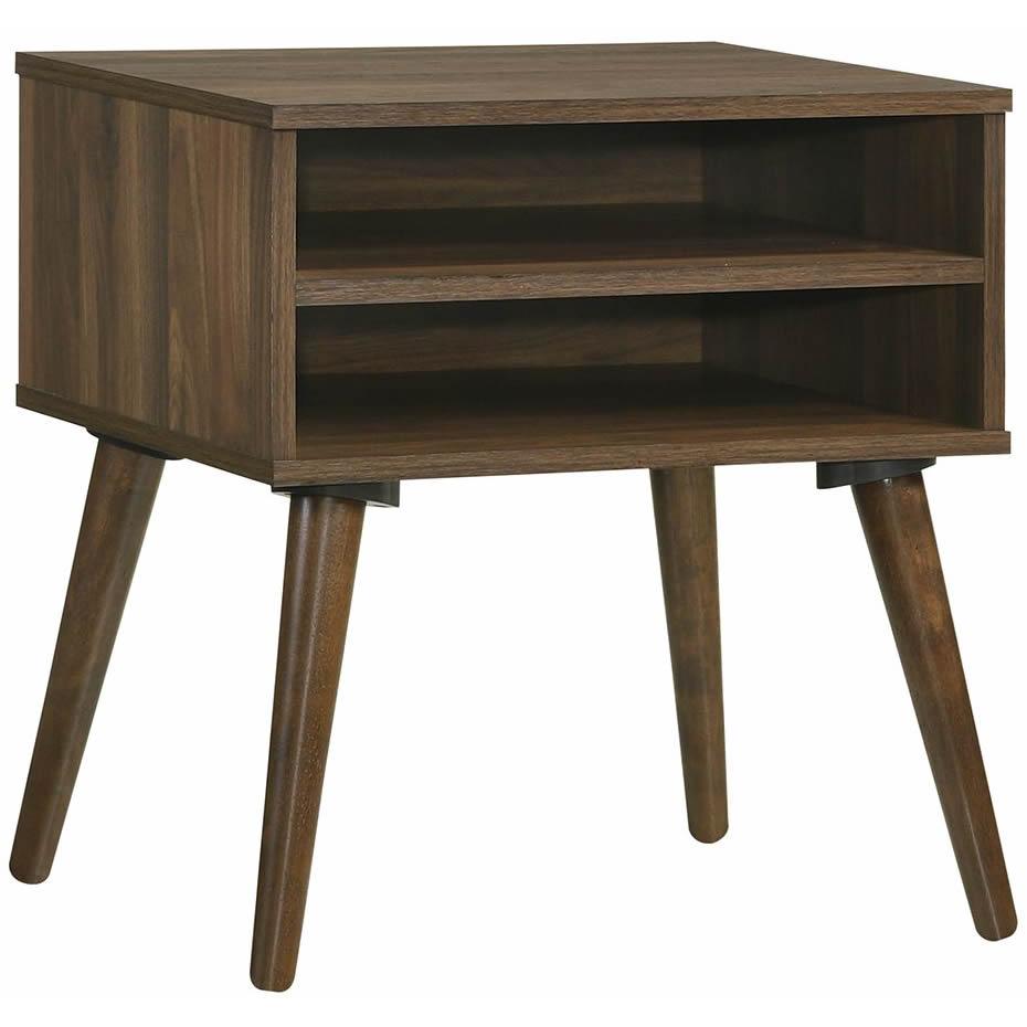  Elements International Coyote Queen Bed W/Carroll Emerald w/Two End Table IMAGE 8