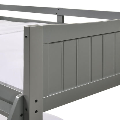 Elements International Sami Twin Over Twin Bunk Grey IMAGE 4