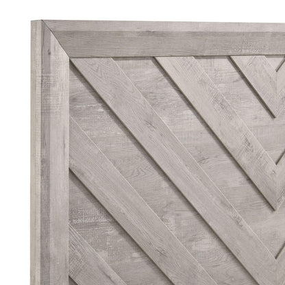  Elements International Ellen EL700QB Queen Bed - White IMAGE 5