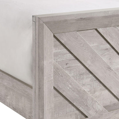  Elements International Ellen EL700QB Queen Bed - White IMAGE 6