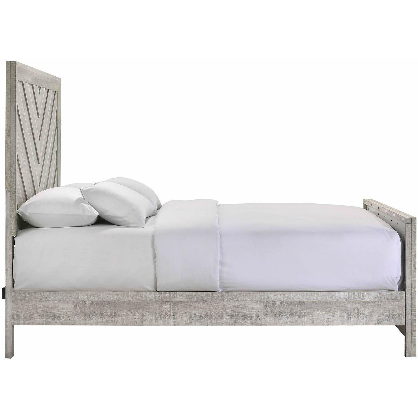  Elements International Ellen EL700KB King Bed - White IMAGE 3