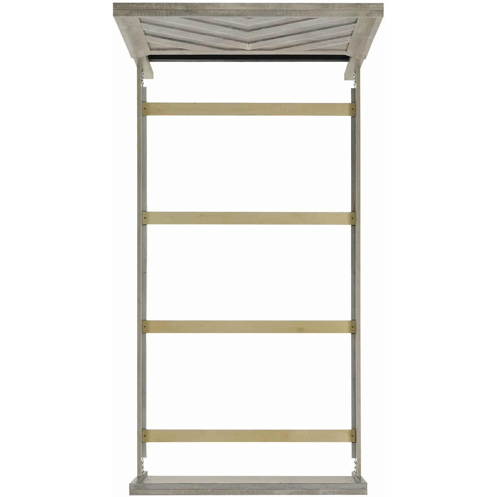 Elements International Ellen EL700TB Twin Bed - White IMAGE 4