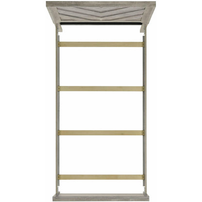 Elements International Ellen EL700TB Twin Bed - White IMAGE 4