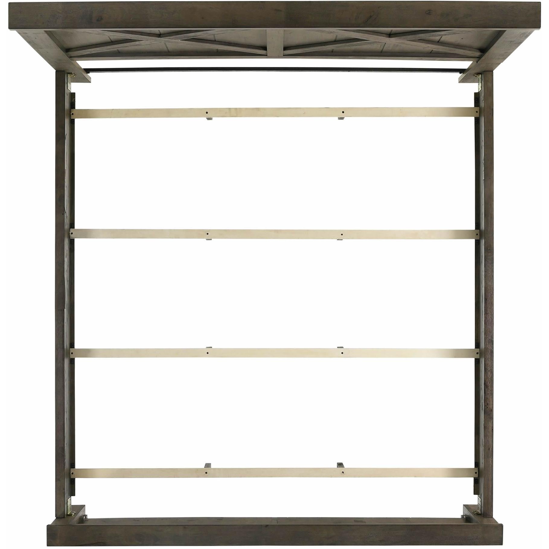  Elements International Maverick King Panel Bed Grey IMAGE 3