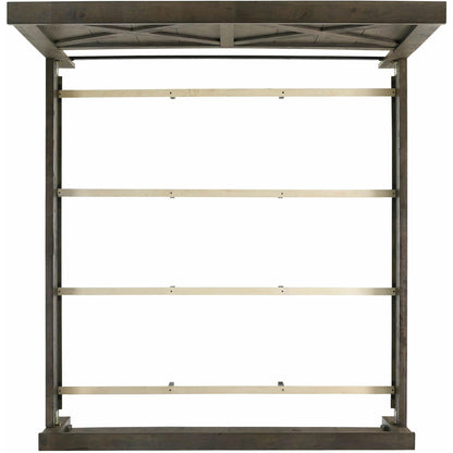  Elements International Maverick King Panel Bed Grey IMAGE 3
