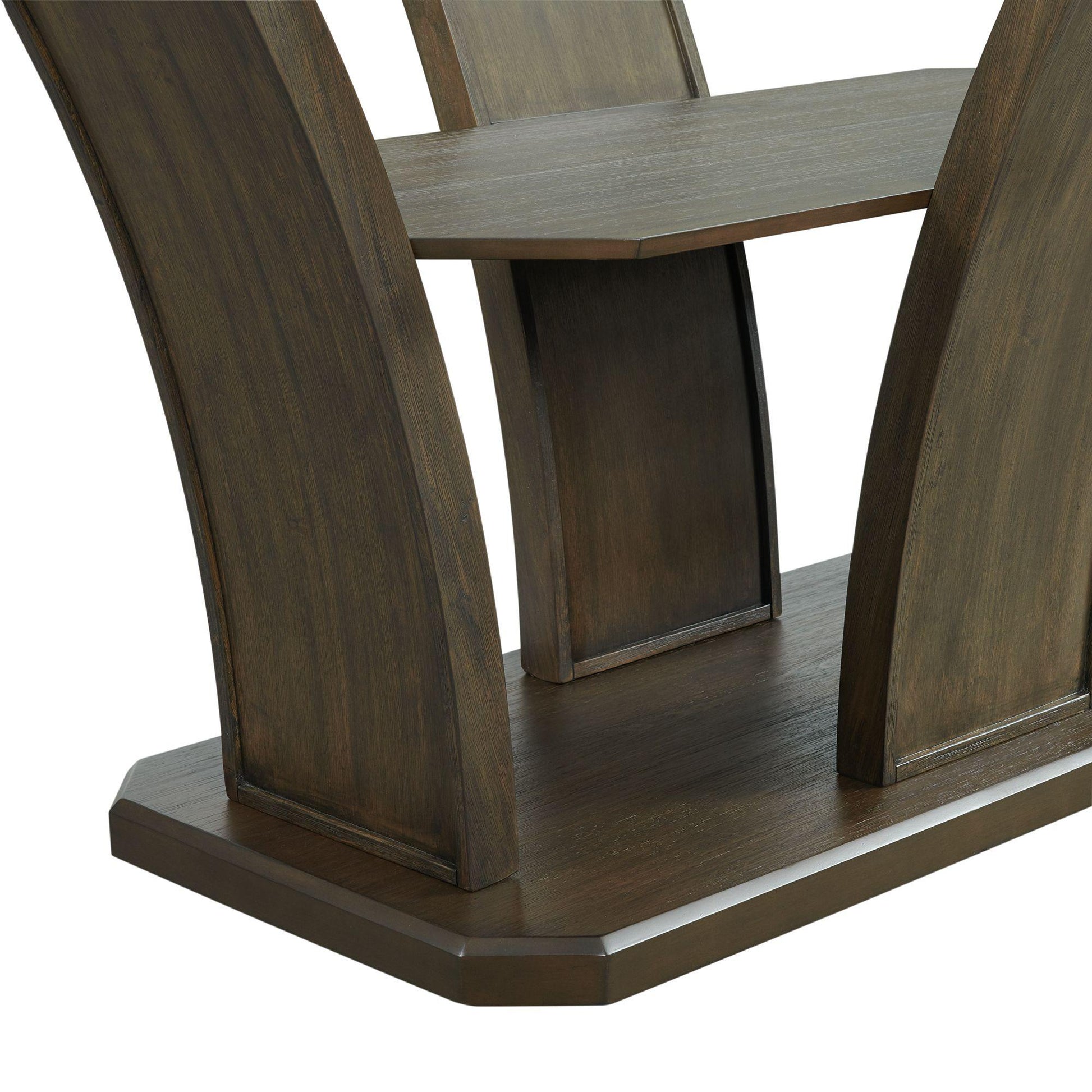  Elements International Dapper Rectangular Standard Dining Table IMAGE 6