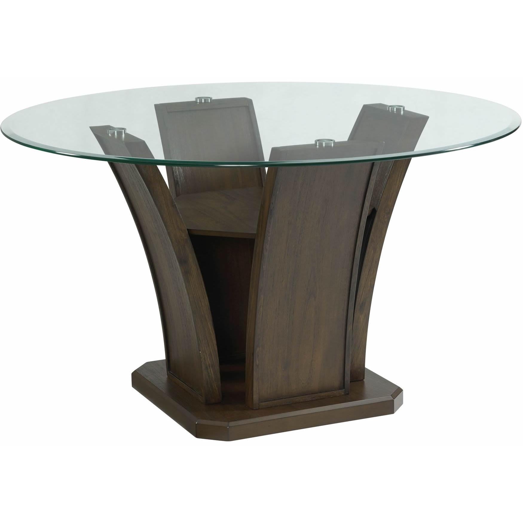  Elements International Dapper Round Dining Table IMAGE 1