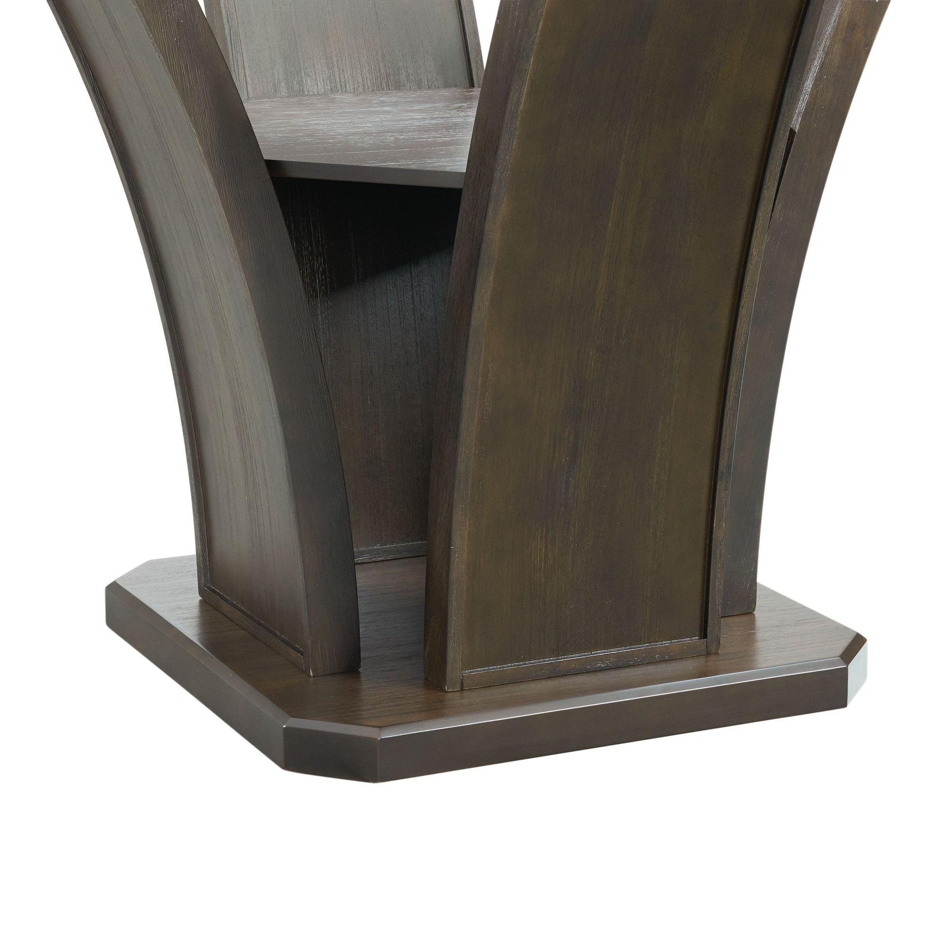  Elements International Dapper Round Dining Table IMAGE 5