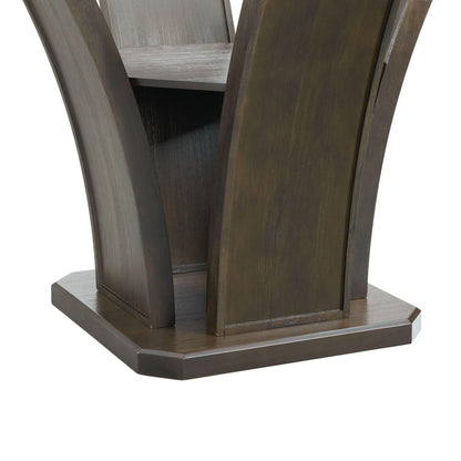  Elements International Dapper Round Dining Table IMAGE 5