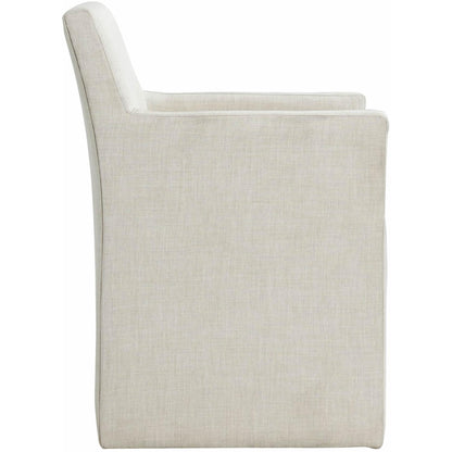  Elements International Collins Dining Arm Chair in Grey IMAGE 3