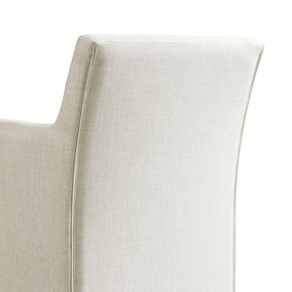 Elements International Collins Dining Arm Chair in Grey IMAGE 5