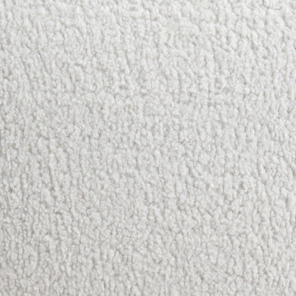  Elements International Enzo Accent Chair Sheep Skin White IMAGE 3