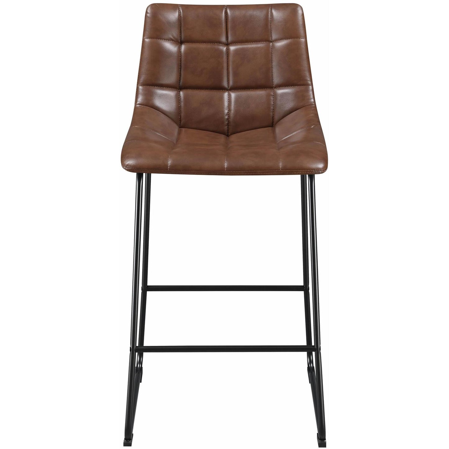  Elements International Seth (QSD6099-5B) 30" Distressed Cappuccino Bar Stool IMAGE 2