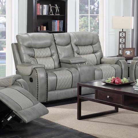 Generation Trade Starwood 691021 Loveseat - Grey IMAGE 1