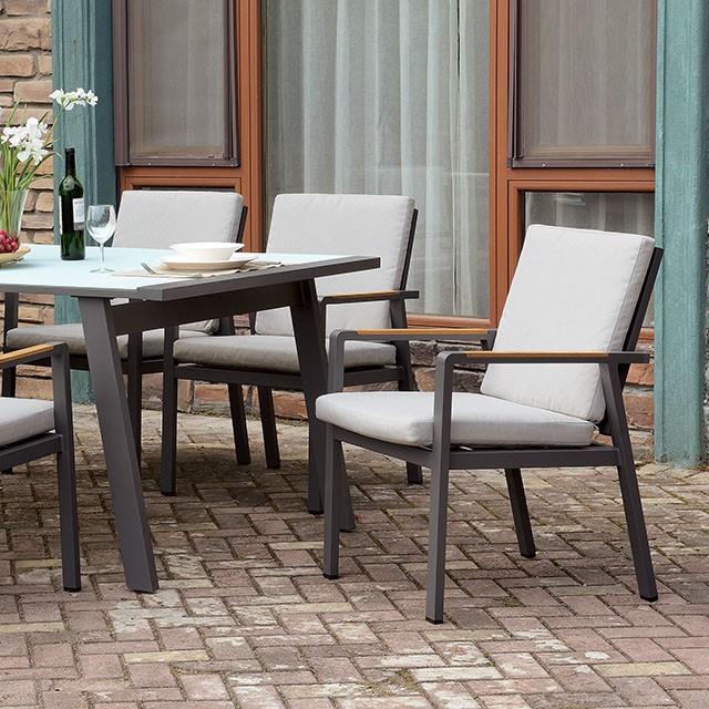 Furniture of America Alycia CM-OT2141T-TABLE Patio Table IMAGE 1