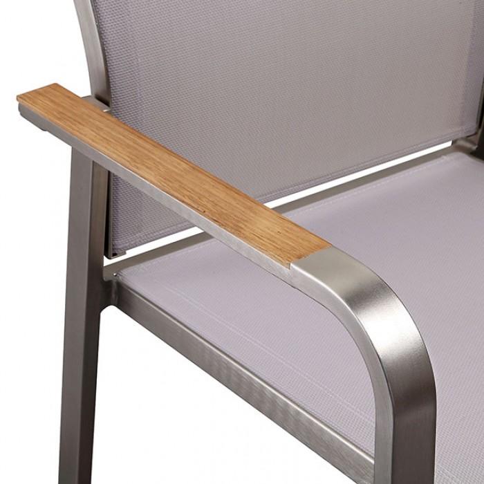  Furniture of America Outdoor Seating Chairs CM-OT1846-AC-2PK IMAGE 3