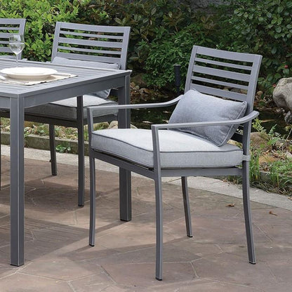  Furniture of America Outdoor Seating Dining Chairs CM-OT1845-AC-4PK IMAGE 1