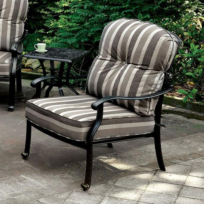 Furniture of America Outdoor Seating Chairs CM-OS2124-CH-2PK IMAGE 1
