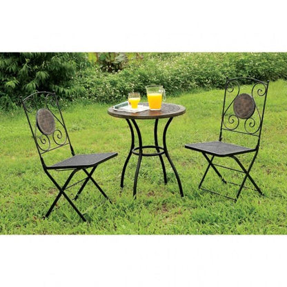  Furniture of America Outdoor Seating Sets CM-OT1810-CH-2PK IMAGE 2