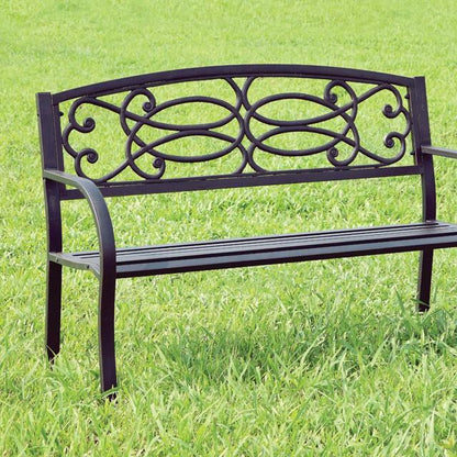  Furniture of America Potter CM-OB1808 Patio Bench IMAGE 2