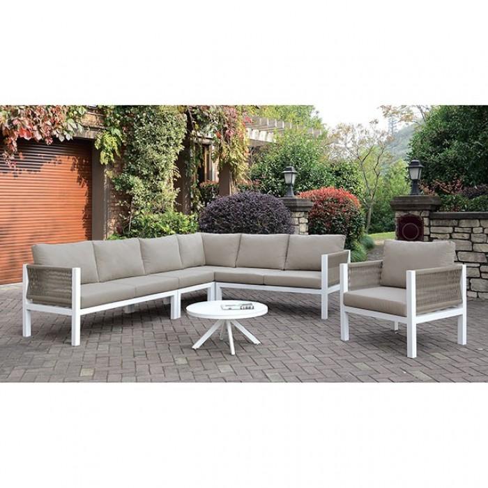  Furniture of America Sasha CM-OS2138-SECT Sectional IMAGE 1