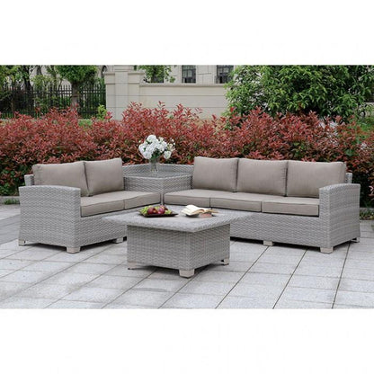  Furniture of America Bushnell CM-OS1840GY-SQ Square Coffee Table IMAGE 5