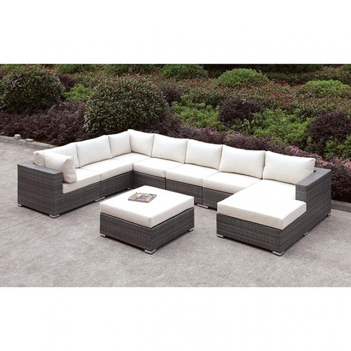  Furniture of America Outdoor Seating Sets CM-OS2128-SET4 IMAGE 1