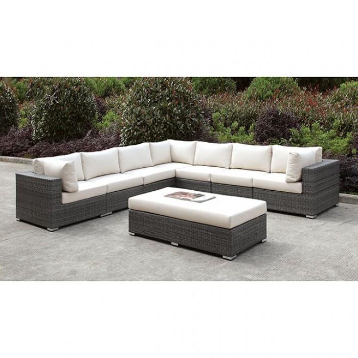  Furniture of America Outdoor Seating Sets CM-OS2128-SET11 IMAGE 1