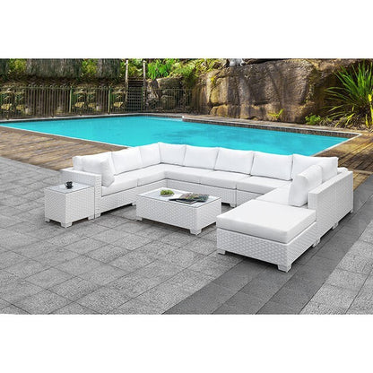  Furniture of America Outdoor Seating Sets CM-OS2128WH-SET2 IMAGE 1