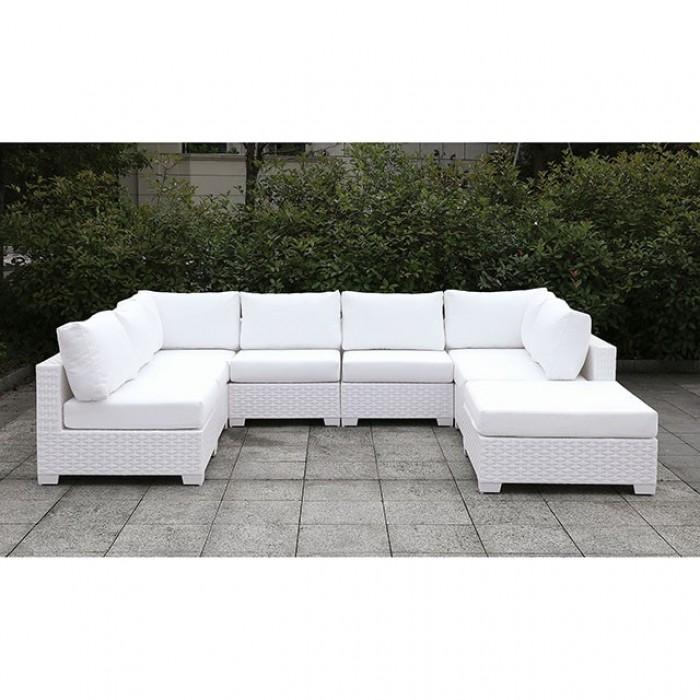  Furniture of America Outdoor Seating Sets CM-OS2128WH-SET3 IMAGE 1