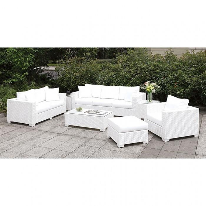  Furniture of America Outdoor Seating Sets CM-OS2128WH-SET15 IMAGE 1