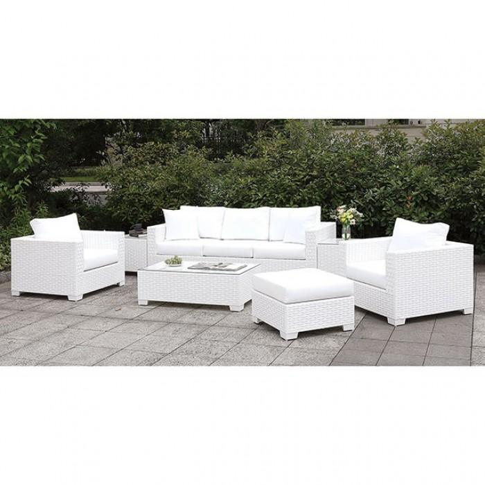  Furniture of America Outdoor Seating Sets CM-OS2128WH-SET16 IMAGE 1