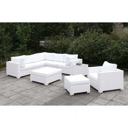  Furniture of America Outdoor Seating Sets CM-OS2128WH-SET18 IMAGE 1