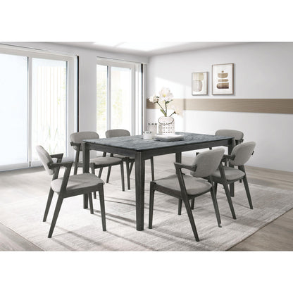 Coaster Furniture Stevie 115112 Padded Wood Dining Arm Chair - Black IMAGE 9