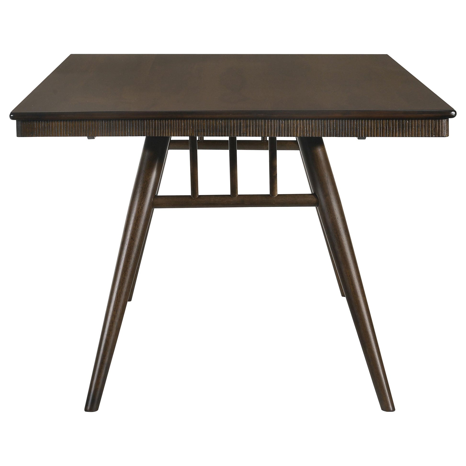 Coaster Furniture Wes 115271 Rectangular 80-inch Wood Dining Table - Dark Walnut IMAGE 3