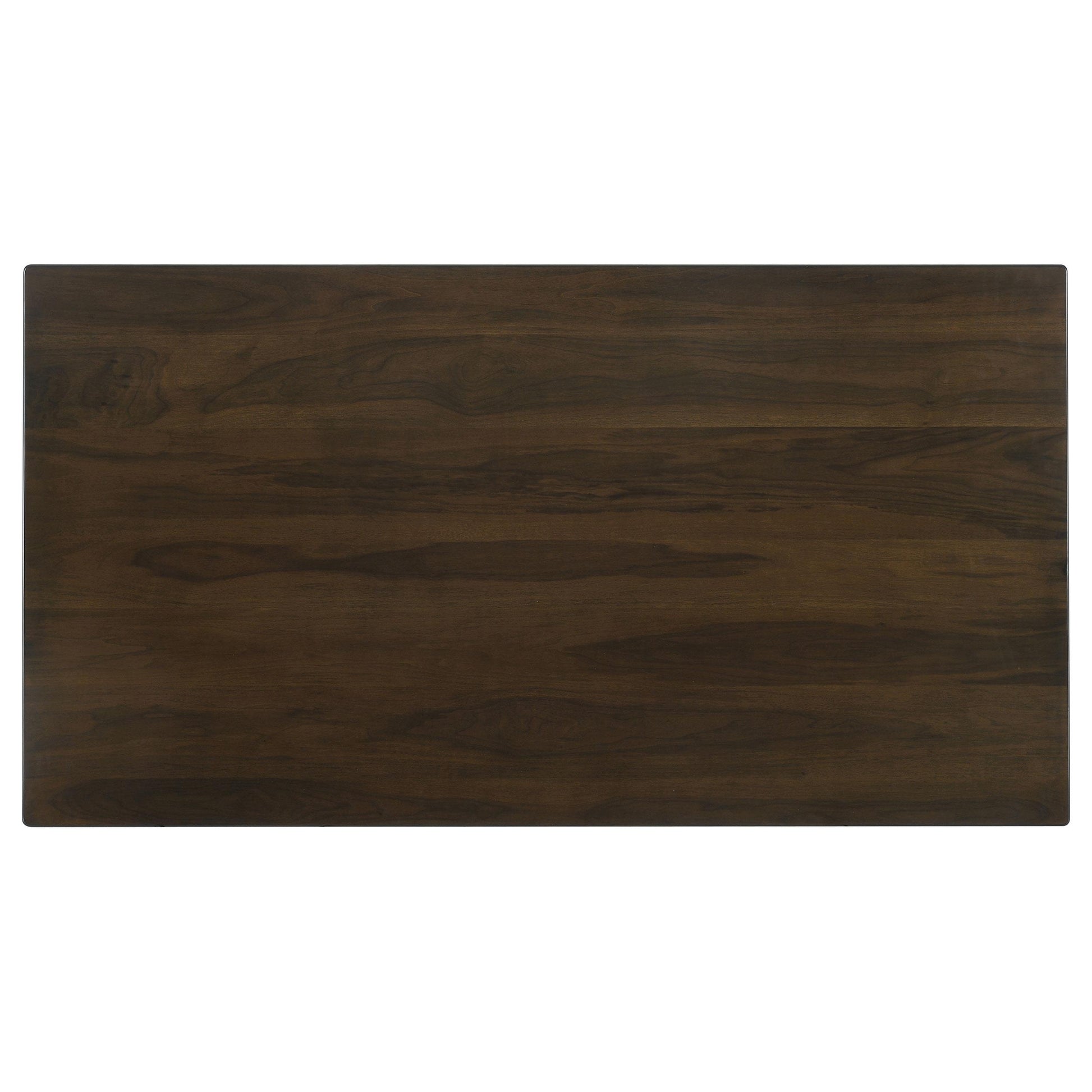 Coaster Furniture Wes 115271 Rectangular 80-inch Wood Dining Table - Dark Walnut IMAGE 6