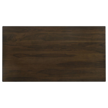 Coaster Furniture Wes 115271 Rectangular 80-inch Wood Dining Table - Dark Walnut IMAGE 6