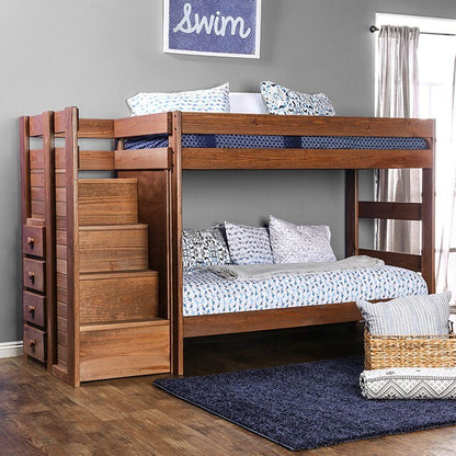 Furniture of America Ampelios AM-BK102-BED-SLAT Twin/Twin Bunk Bed IMAGE 5