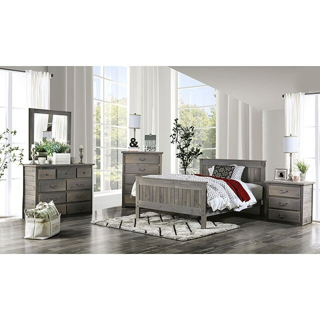  Furniture of America Rockwall Twin Panel Bed AM7973T-BED IMAGE 2