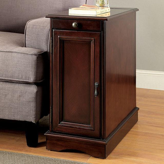 Furniture of America Lilith CM-AC171CH Side Table IMAGE 1