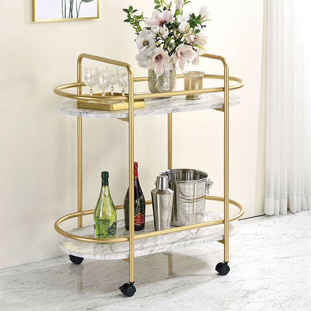  Furniture of America Kitchen Islands and Carts Carts CM-AC257 IMAGE 1