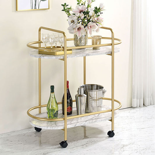  Furniture of America Kitchen Islands and Carts Carts CM-AC257 IMAGE 1