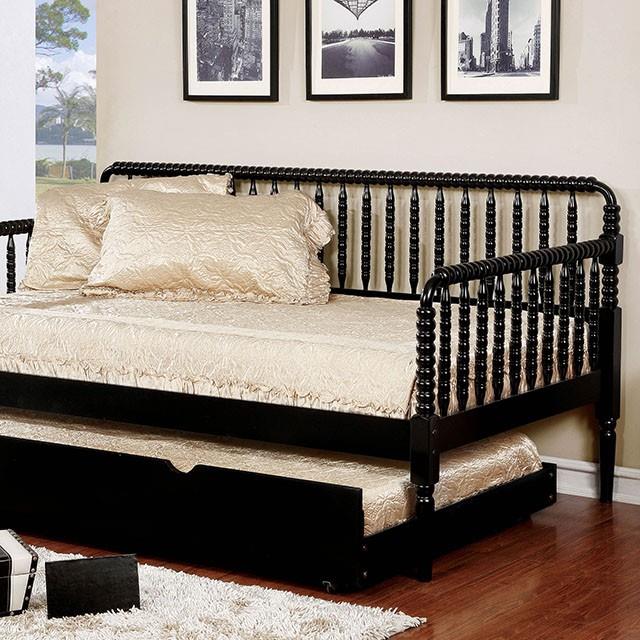  Furniture of America Linda CM1741BK-BED Twin Daybed IMAGE 3