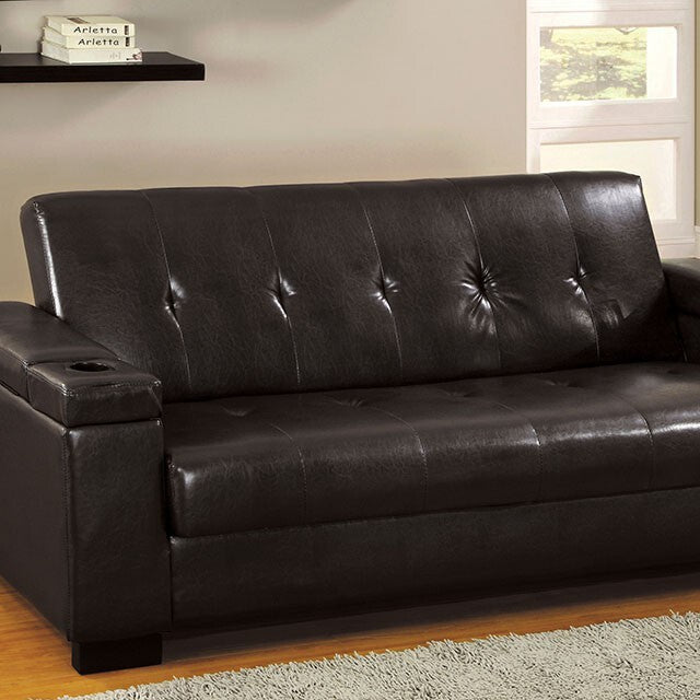  Furniture of America Logan Futon CM2123-PK IMAGE 1