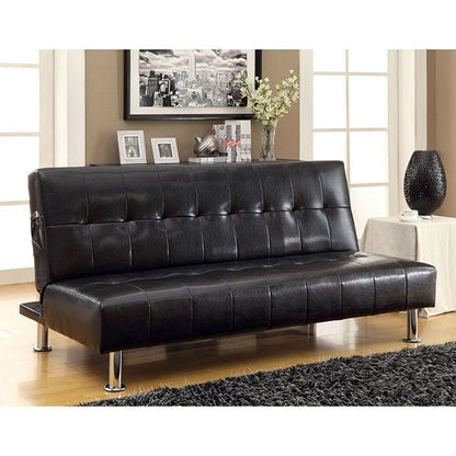  Furniture of America Bulle Futon CM2669P-BK IMAGE 2