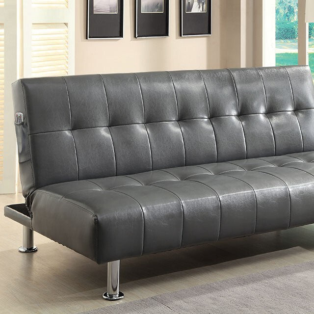  Furniture of America Bulle Futon CM2669P-GY IMAGE 1