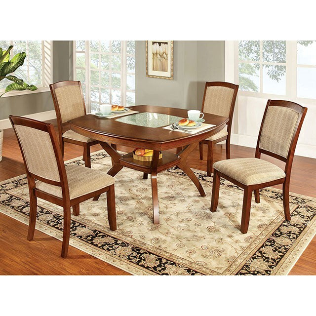  Furniture of America Square Redding Dining Table CM3026T IMAGE 2