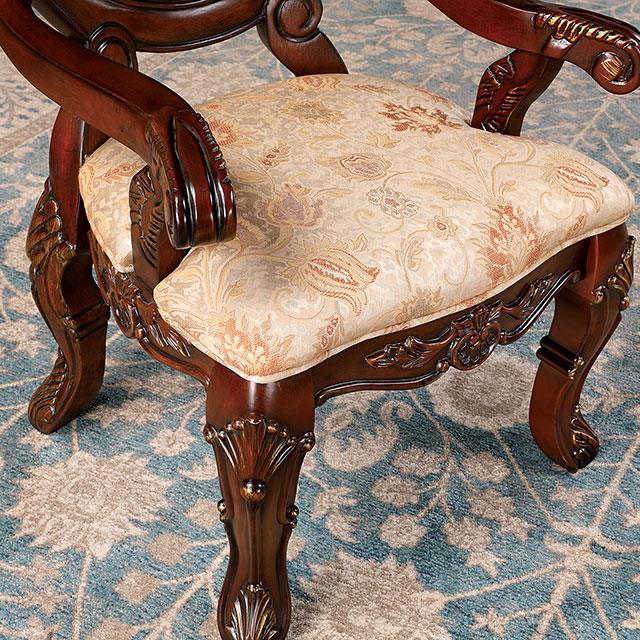 Furniture of America Normandy CM3145AC-2PK Arm Chair (2/Box) IMAGE 3
