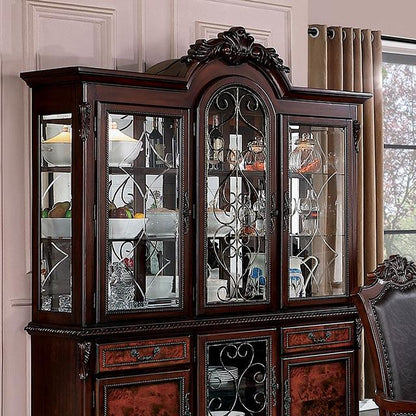 Furniture of America Picardy CM3147HB-SET Hutch & Buffet IMAGE 1